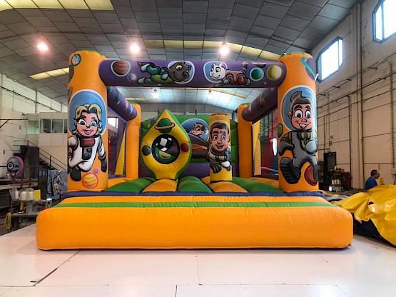 À la vente : votre château eco gonflable asg34