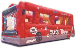 aire de jeux gonflable autobus geant Gonflables asg34 vente fabrication location - Animations gonflables ASG34