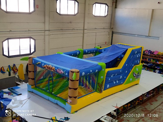 aire de jeux gonflable cocomarino Gonflables asg34 vente fabrication location - Animations gonflables ASG34