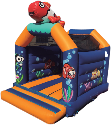 Chateau   chateau poissons nemo gonflable asg34