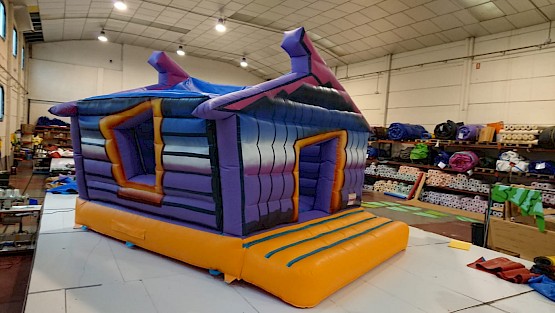 Château cabane gonflable asg34