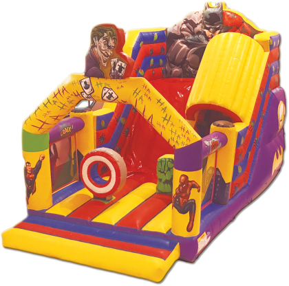 Vente de toboggan tunnel SH gonflable asg34  - Vos jeux gonflables