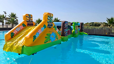 Parcours Gonflable Ventilé AQUA "TIKY"