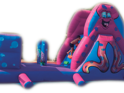 Parcours Gonflable Ventilé AQUA "MEDIANA" 8M