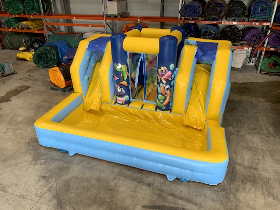 Toboggan Gonflable "AQUAZONE" vente directe