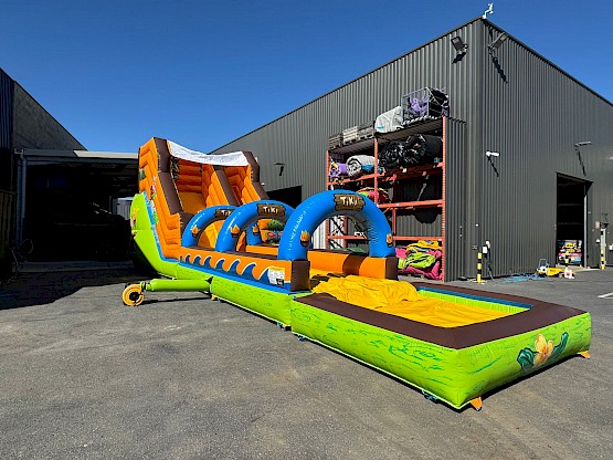 Toboggan Gonflable aquatique