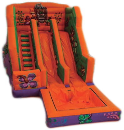 Double Toboggan Gonflable géant Monsters à la vente neuf