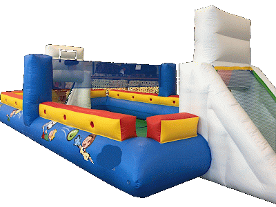 "BABY-FOOT Humain" à BARRES MULTISPORTS Gonflable
