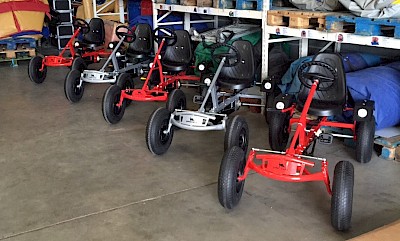 KARTS PÉDALES x5