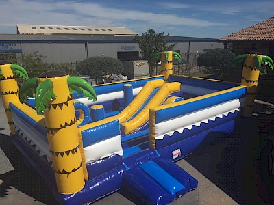 Aire de jeux Gonflable AQUATIQUE - 1995€ht