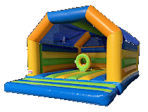 Château 6x5 color sur mesure Château gonflable asg34