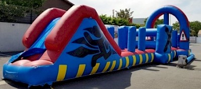 Parcours Gonflable Ventilé AQUA 13M - 2000€ht
