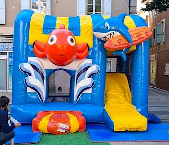 Combo Gonflable POISSONS 1500€ht