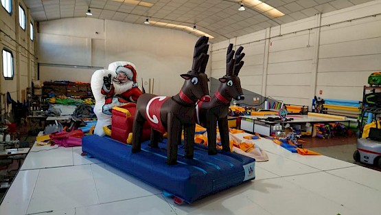 Version avec père noël - vue de gauche