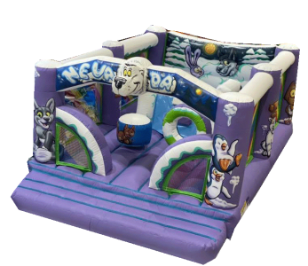 Multiplay d'HIVER Mauve Gonflable