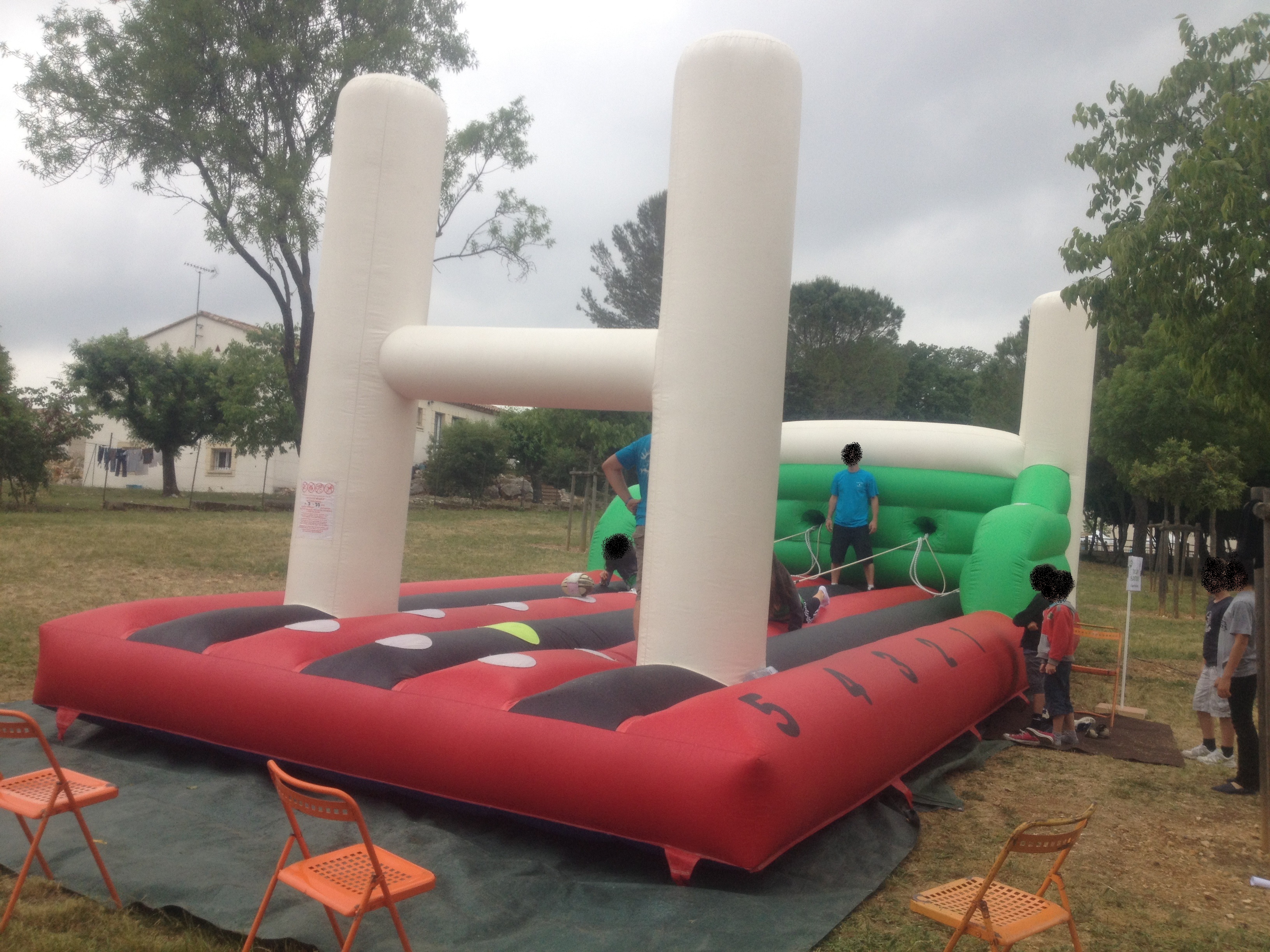 Location Bungee Run - jeu du Tir à l'élastique Gonflable