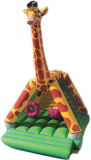 Château 6x5 girafe   sur mesure Château 4x5 gonflable asg34