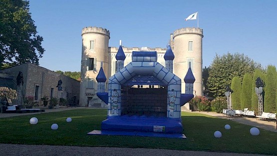Château medieval Château 4x5 gonflable asg34