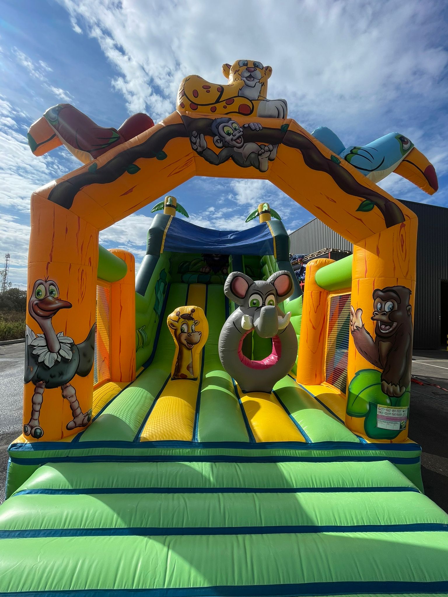 toboggan Gonflable orcacles fabrication gonflables ASG34 location