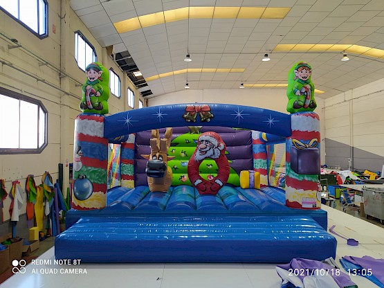 Votre château gonflable de qualité professionnelle pour les fêtes de fin d'année