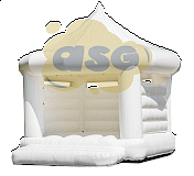 Château 4x5 Color blanc Château 4x5 gonflable asg34