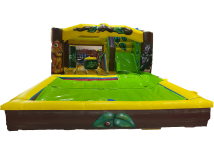 Combo gonflable maxi Aqualand plus 8m sur 5m !
