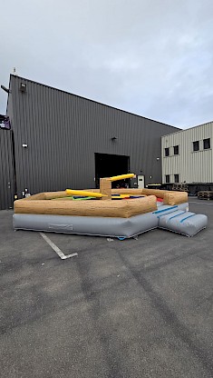 Votre jeu gonflable de faucheuse mécanique en vente neuf