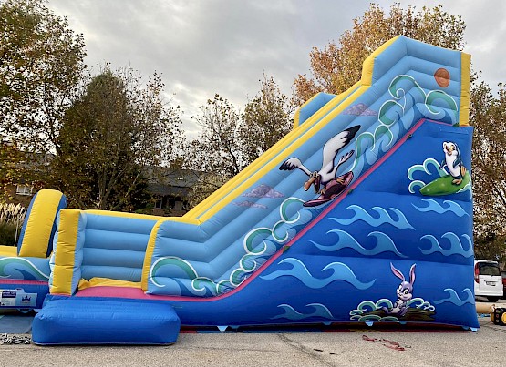 Départ toboggan