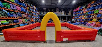 Attraction gonflable Aire Gonflable "MOUSSE PARTY"