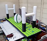 Jeu gonflable Rugby pour la coupe du monde de Rugby