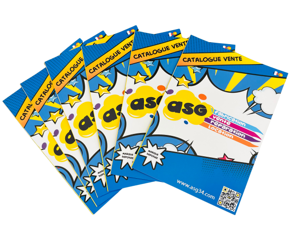 Catalogue vente ASG34 - Jeux gonflables en vente et location