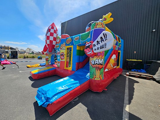 Votre multiplex gonflable sur le thème de la bande dessinée par ASG 34