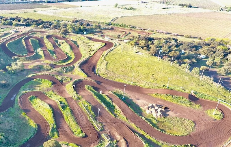 Photo du motocross de St Thibéry