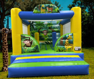CHATEAU GONFLABLE ACCESS BABY JUMP 4/3 "JUNGLE"