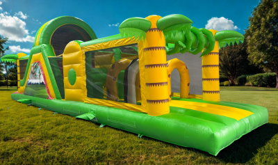 PARCOURS GONFLABLE ACCESS FUN14m "JUNGLE"