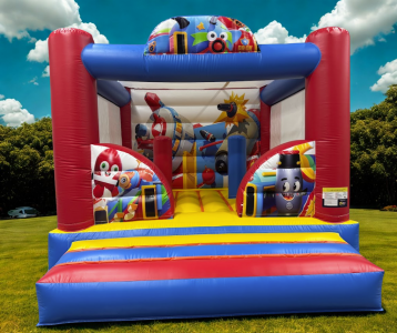 CHATEAU GONFLABLE ACCESS BABY JUMP 4/3 "CARTOON"