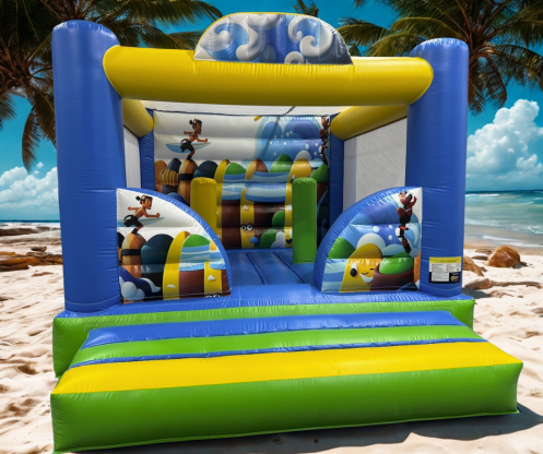 Petit château gonflable pas, cher baby Jump surf