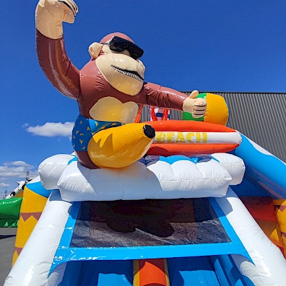 Décors 3D pour votre jeu gonflable combo Beach !