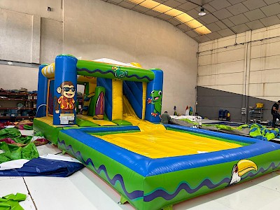 Combo Gonflable AQUALAND "des ILES" SIGNATURE