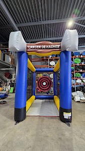 STRUCTURE GONFLABLE ACCESS "LANCER DE HACHES"