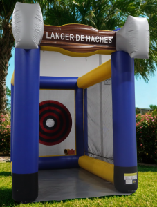 STRUCTURE GONFLABLE ACCESS "LANCER DE HACHES"