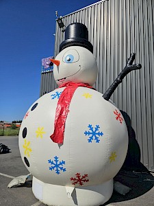 Bonhomme de neige Gonflable 3,5mh