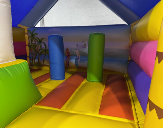 Déco et décor 3D de votre jeu gonflable