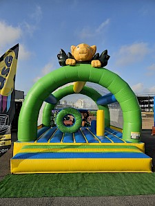 CHATEAU GONFLABLE ACCESS FUN ARCHES 5/4 "JUNGLE" 2595€ht