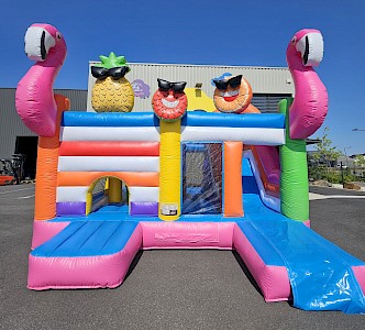 Multiplay Gonflable ACCESS JUMP "FLAMANTS ROSES" 3350€ht