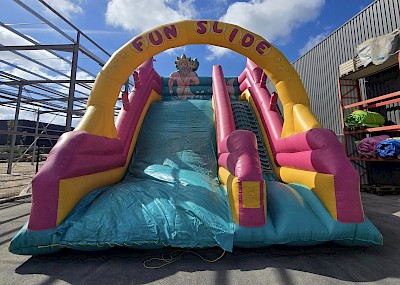 Toboggan gonflable FUN SLIDE occasion - 2990€ht