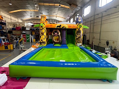 Combo Gonflable SIGNATURE "AQUALAND" JUNGLE 3000€ht