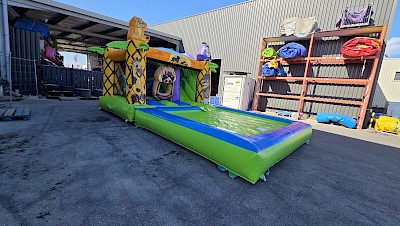 Combo Gonflable SIGNATURE "AQUALAND" JUNGLE 3000€ht
