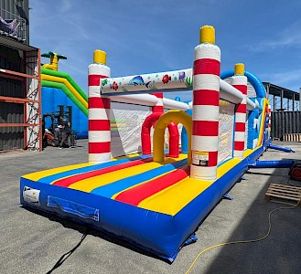 PARCOURS GONFLABLE ACCESS FUN13m "OCEAN"
