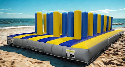 PARCOURS GONFLABLE ACCESS WIPE OUT QUILLES